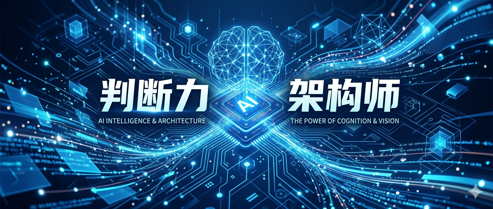 AI 不会修正你的愚蠢 —— 两条定律，讲透架构师和 AI 的关系的封面