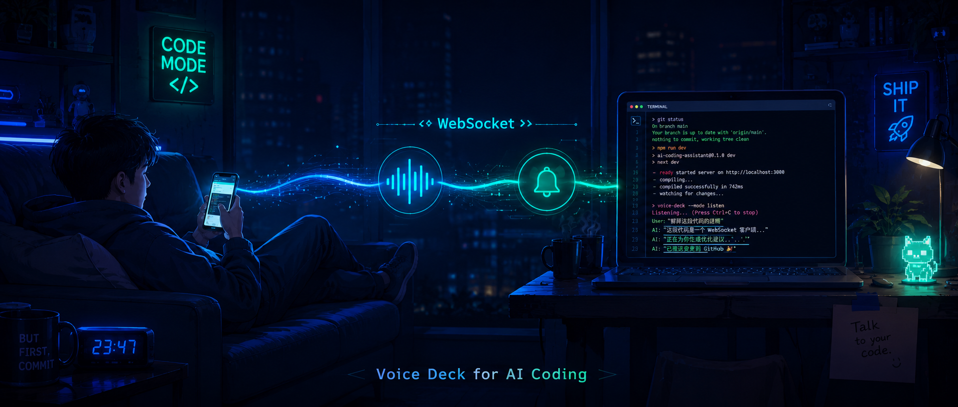 躺沙发上用语音指挥 Claude Code 干活，是什么体验的封面